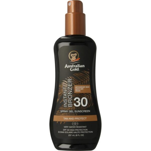 Australian Gold Spray gel bronzer SPF30