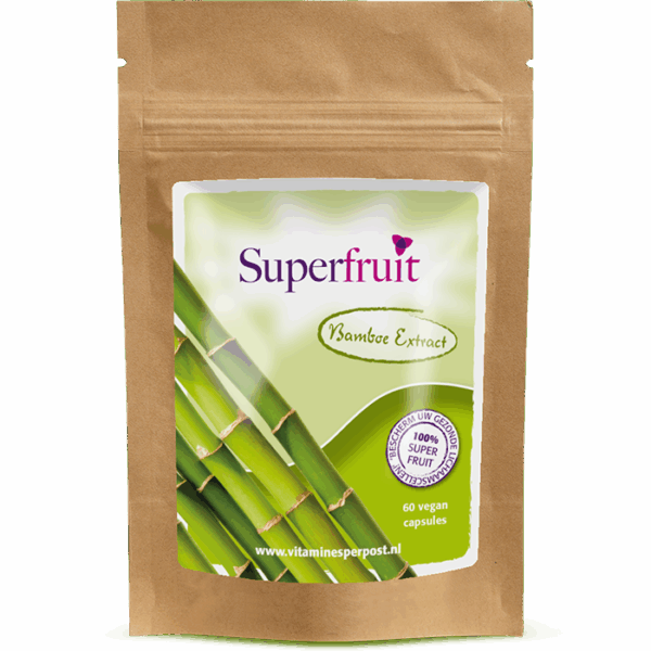 Bamboe-extract | 60 capsules | min. 70% Kiezelzuur Silica | vitaminesperpost.nl