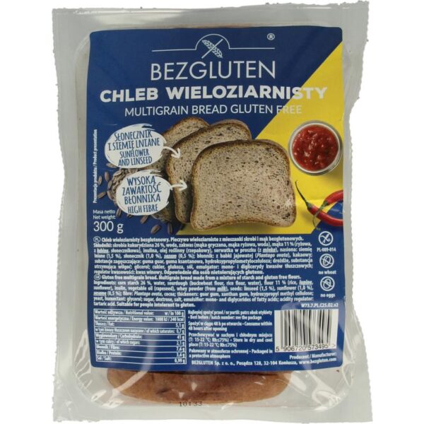 Bezgluten meergranenbrood gesneden