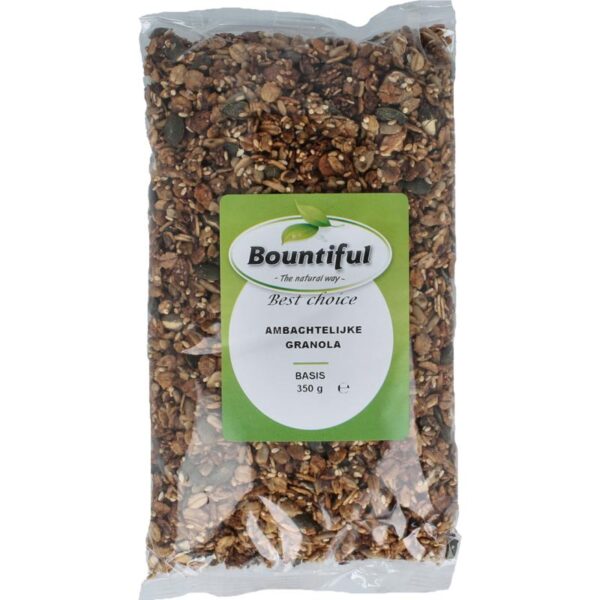 Bountiful ambachtelijke granola basis