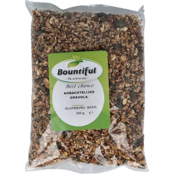 Bountiful ambacht granola glutenvrij bio
