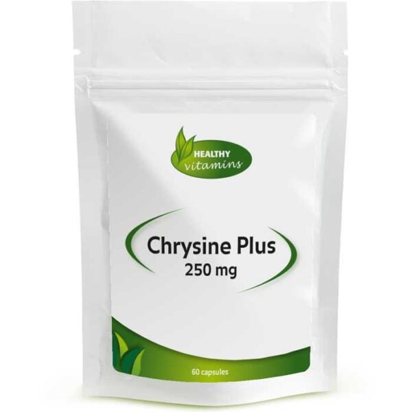 Chrysine Plus | 60 capsules | 250 mg | Vitaminesperpost.nl