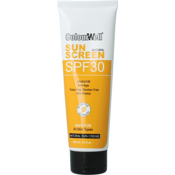 Colourwell natuurlijke zonnecreme spf30