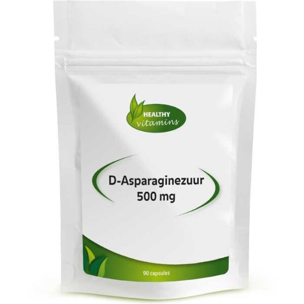 D-Asparaginezuur | 500 mg | Vitaminesperpost.nl