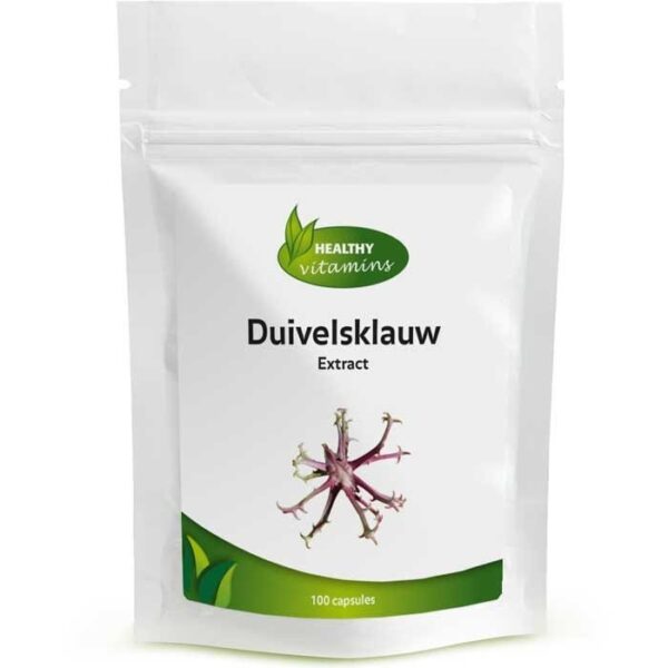Duivelsklauwextract | 100 capsules | 6:1-extract | Vitaminesperpost.nl