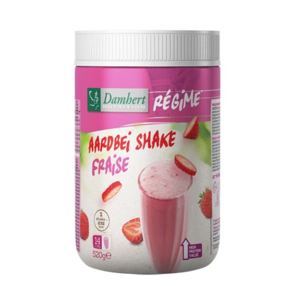 Damhert Regime maaltijd shake aardbei
