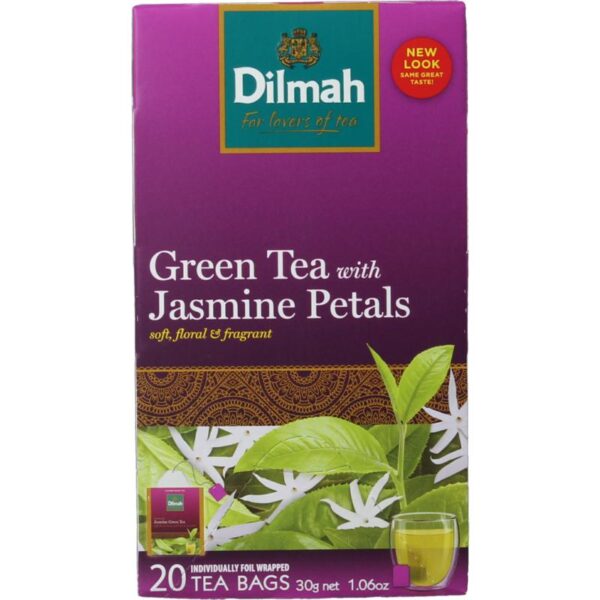Dilmah Jasmine green tea selection