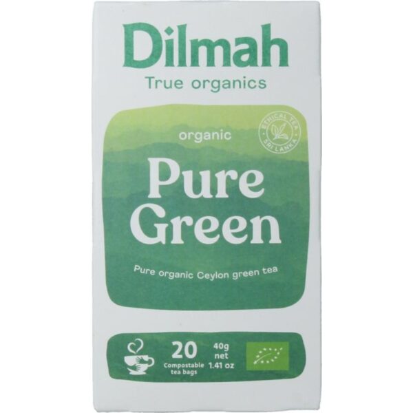 Dilmah Pure ceylon green tea bio