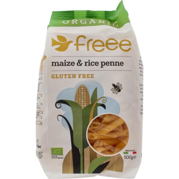 Doves Farm glutenfree maizerice penne bio