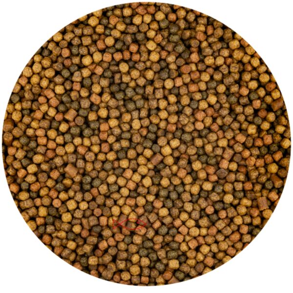Vivani Japanese Mix Koi Food 3mm - Growth & Color Boost - 15kg - Rich in Vitamins