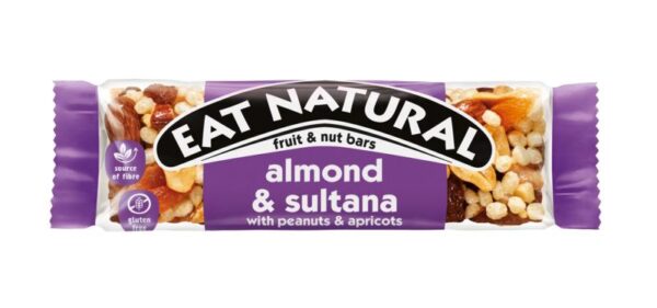 Eat Natural Amandel & sultana met pinda en abrikoos