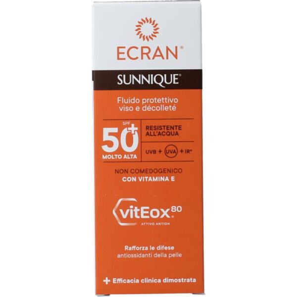 Ecran sunique facial decoll spf50