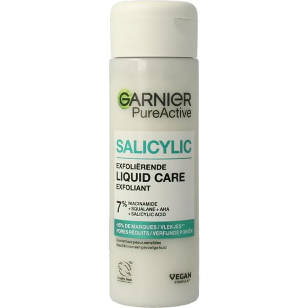 Garnier PureActive salicyic exfolierende liquid care