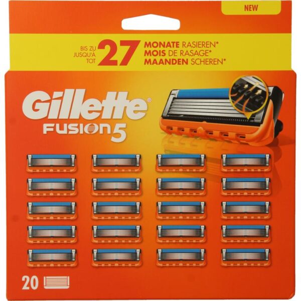 Gillette Fusion manual blades