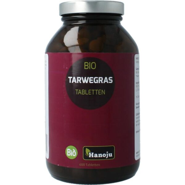 Hanoju Tarwegras glas flacon bio