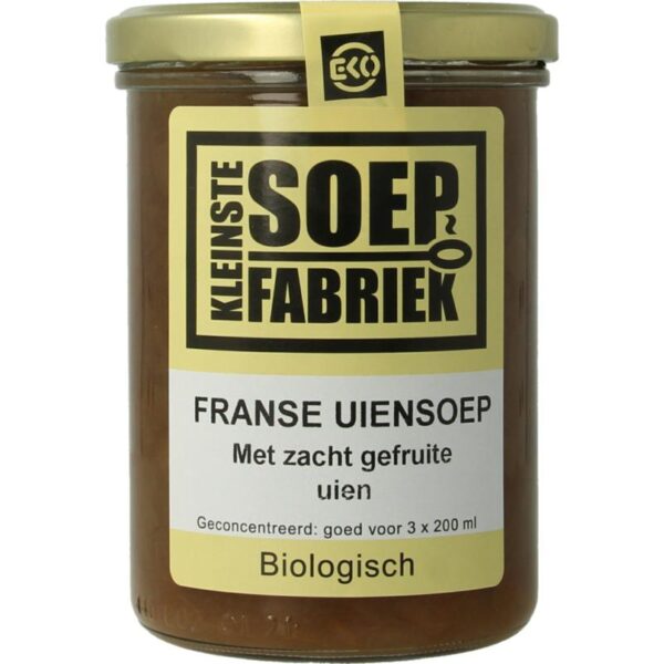 Kleinstesoepfabr Franse uiensoep vegetarisch bio