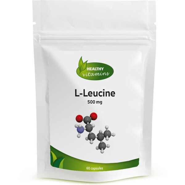 L-Leucine | 60 capsules | Vitaminesperpost.nl