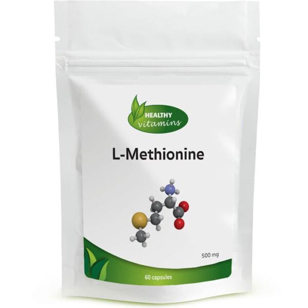 L-Methionine | 500 mg | vitaminesperpost.nl