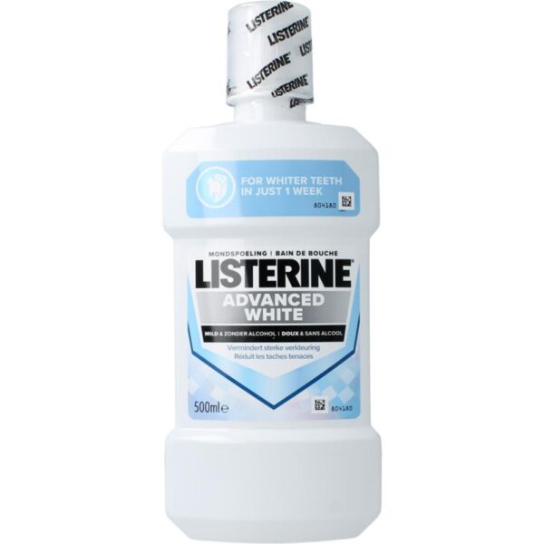 Listerine Listerine mondw adv white mild