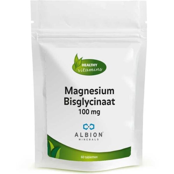 Magnesium Bisglycinaat | 100 mg | Vitaminesperpost.nl