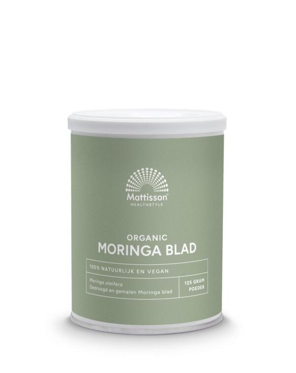 Mattisson Moringa blad poeder moringa oleifera bio