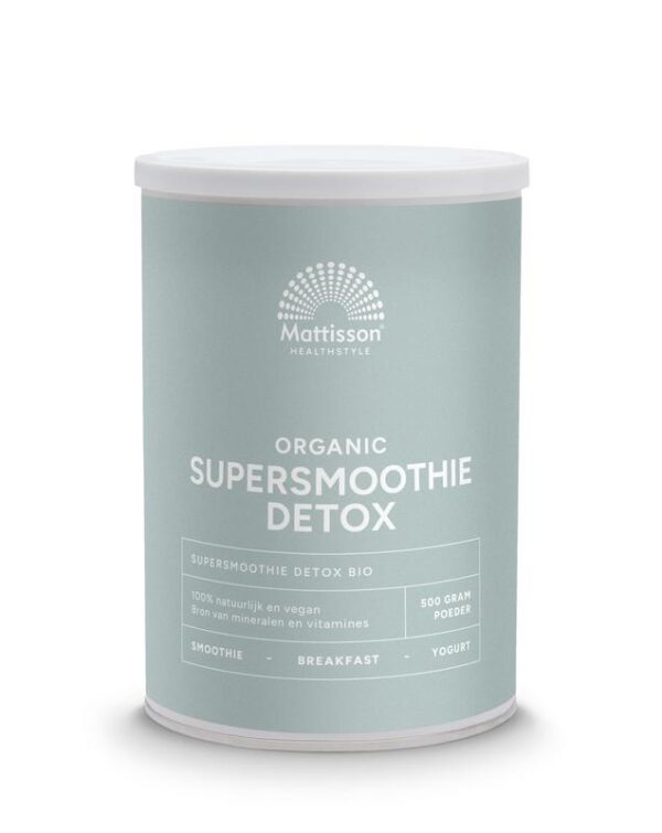 Mattisson Organic supersmoothie detox bio