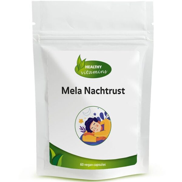 Mela Nachtrust | 60 capsules | Vitaminesperpost.nl