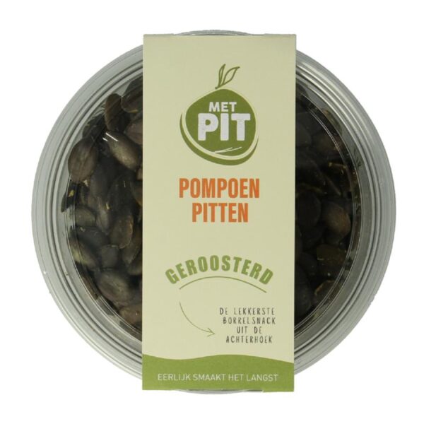 Met Pit Pompoenpitten geroosterd