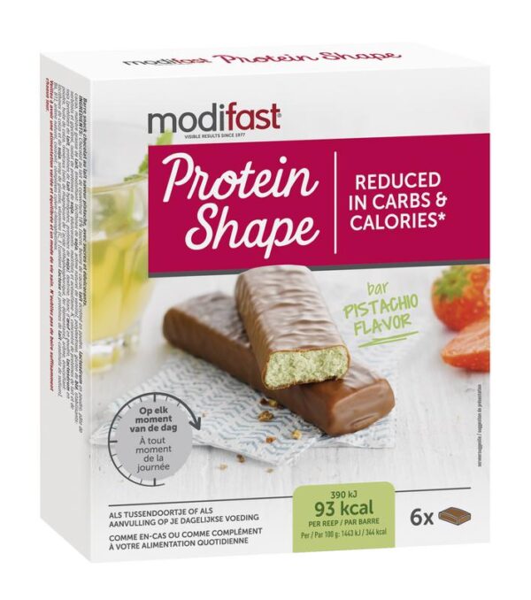 Modifast Protein shape reep chocolade/pistache