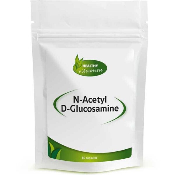 N-Acetyl-D-Glucosamine | 500 mg | 60 capsules | vitaminesperpost.nl