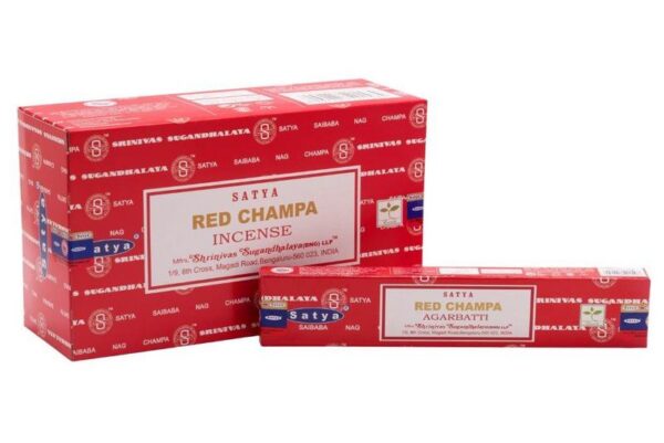 Nag Champa Wierook satya red champa