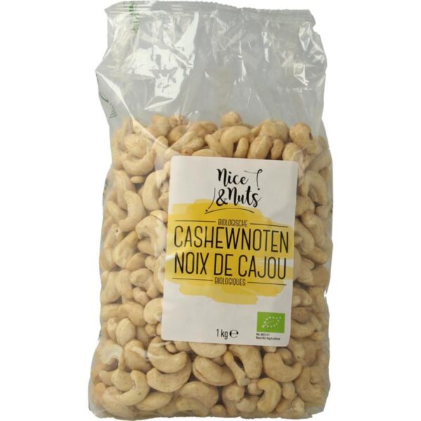 Nice & Nuts Cashewnoten rauw bio