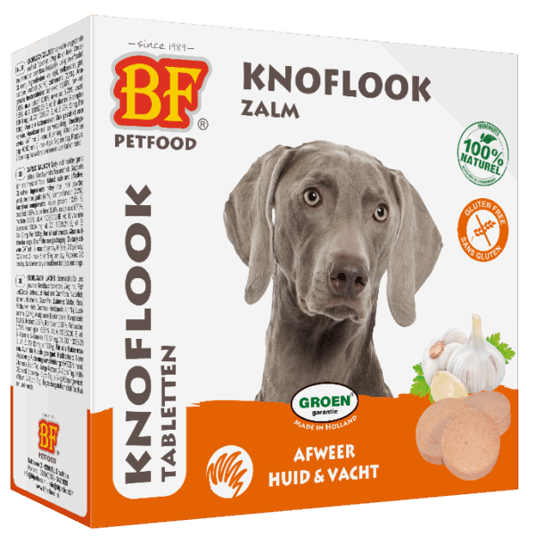Biofood Knoflook Zalm Afweer tabletten hond