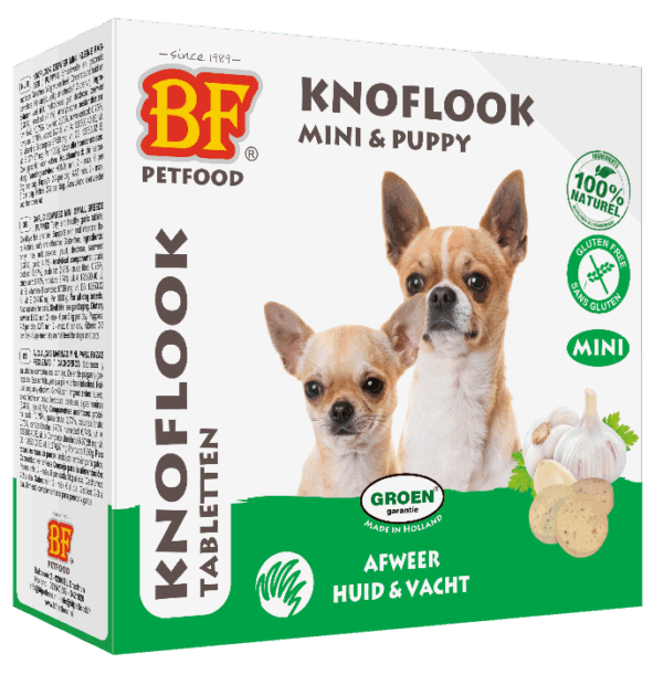 Biofood Knoflook Zeewier Mini tabletten hond