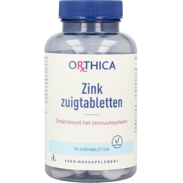 Orthica Zink zuigtabletten 90 zuigtabletten
