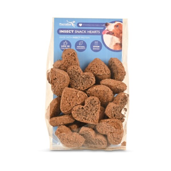 PharmaDog Insect Snack Hearts