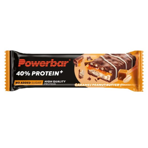 Powerbar Protein+ bar crisp caramel & peanuts