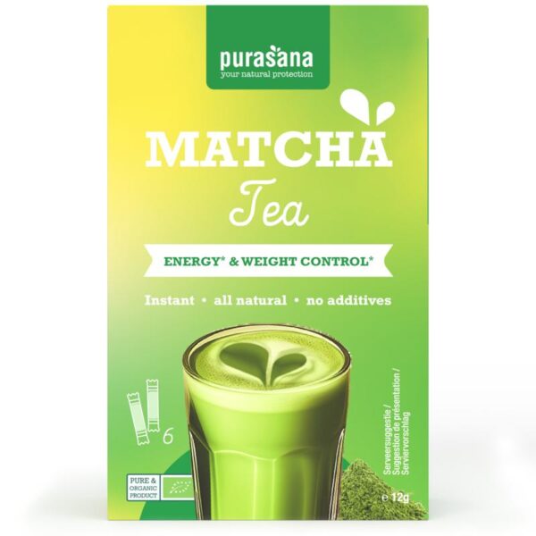 Purasana Instant matcha groene thee bio