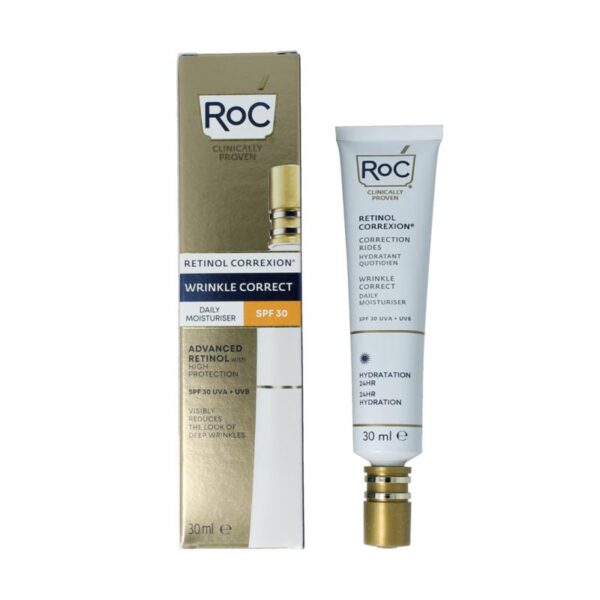 ROC ROC retinol corr daily moistur
