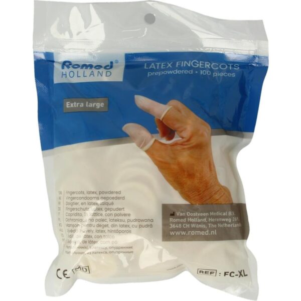 Romed Vingercondooms latex XL