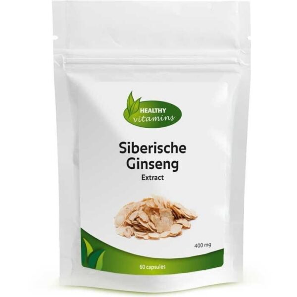 Siberische Ginseng | 60 capsules | Vitaminesperpost.nl