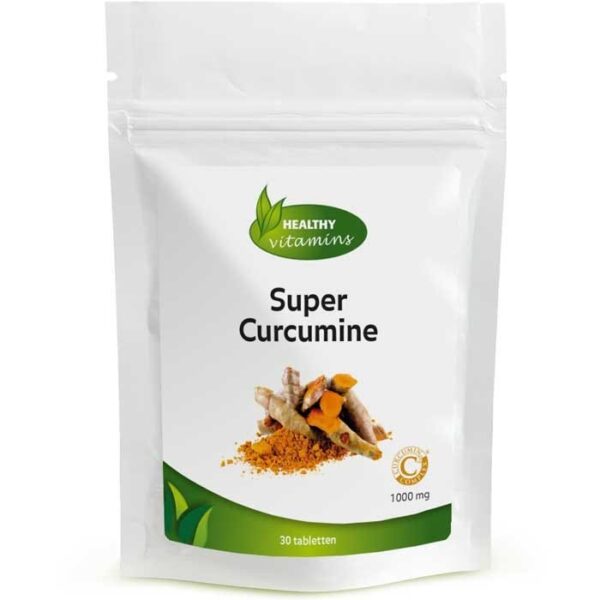 Super Curcumine | 1000 mg | 30 tabletten | Curcumin C3-Complex® ⟹ Vitaminesperpost.nl