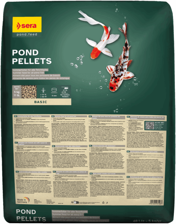 Sera Pond Pellets 40 liter - 5kg