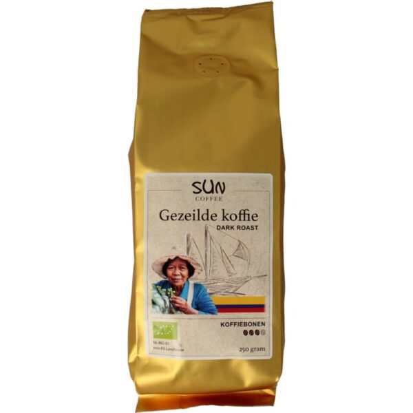 Sun Coffee gezeilde koffie bonen d roast