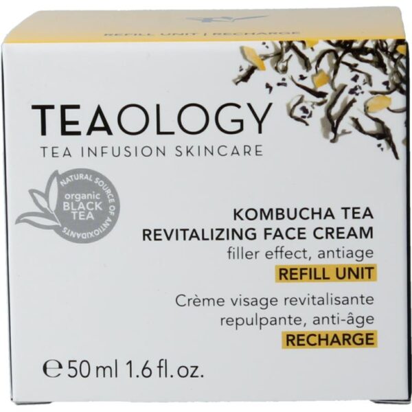 Teaology Kombucha tea revitalizing face cream navul