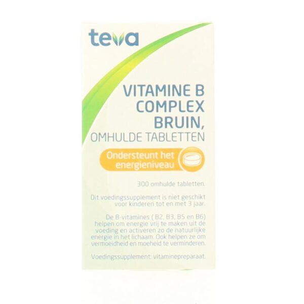 Teva Vitamine B complex bruin los