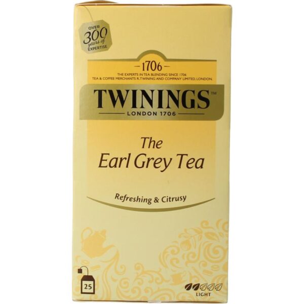 Twinings Earl grey envelop zwart