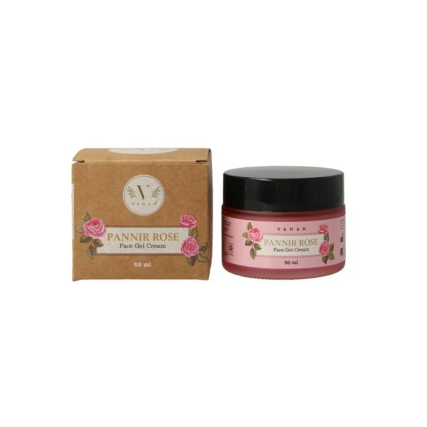 Vanan Pannir rose face gel cream