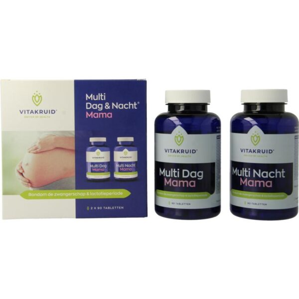 Vitakruid Multi dag & nacht mama 2 x 90 tabletten