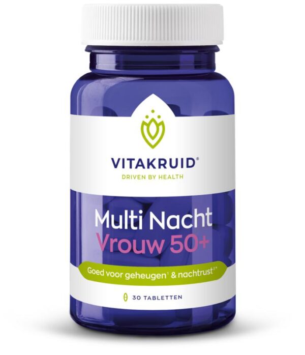 Vitakruid Multi nacht vrouw 50+